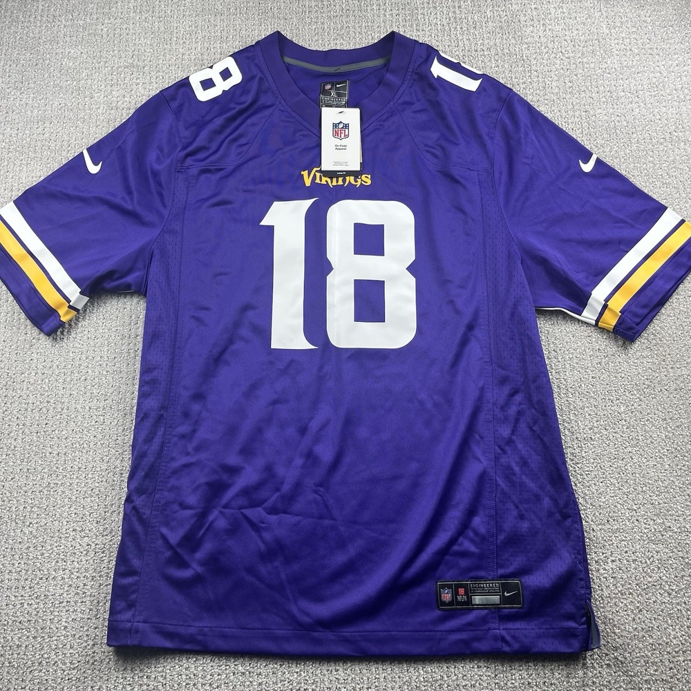 Nike Justin Jefferson Minnesota Vikings Vapor FUSE Limited Jersey Mens XL NWT